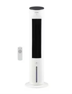 Vissani 1 Gal. 210 CFM 3-Speed Digital Tower Portable Evaporative With Remote Control Up To 215 Sq. Ft