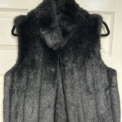 “Mink” Black Vest