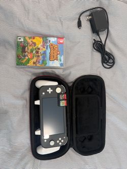 Nintendo Switch Lite - Grey + 2 Games + Accessories