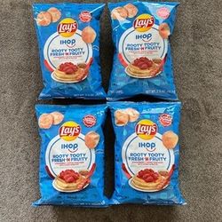 Limited Edition Ihop Lay's Breakfast Flavor Bags