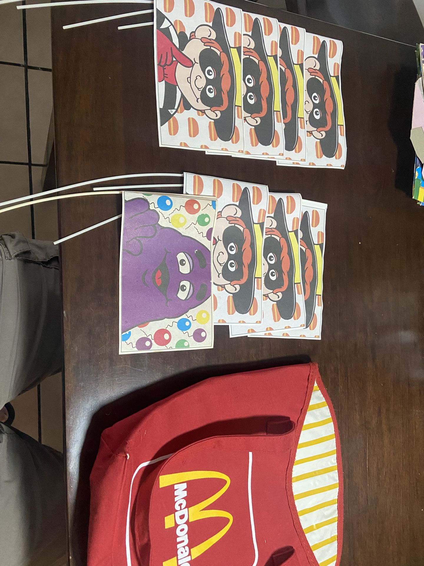 McDonald’s Bag And Flags