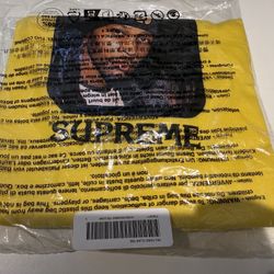 Supreme / Wu-Tang Clan RZA Tee T-Shirt Yellow Size Large FW25