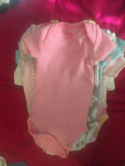 17 short sleeve onesie