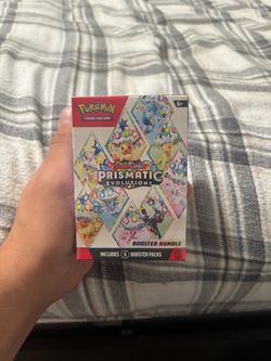 Prismatic evolutions booster bundle pokemon