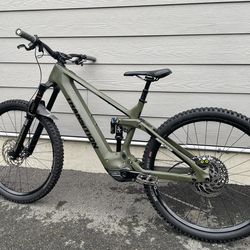 Large Transition Repeater Mountain Bike Carbon GX 160mm Full suspension Ebike