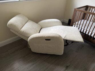 White recliner