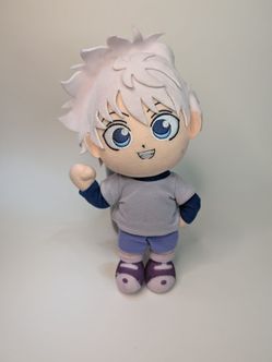 Authentic Hunter X Hunter Killua Zoldyck SD Anime Plush 8" H Licensed