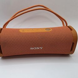Sony Bluetooth Speaker Orange