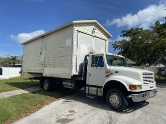 Sheds relocated,,, movemo casita de patio Rv container