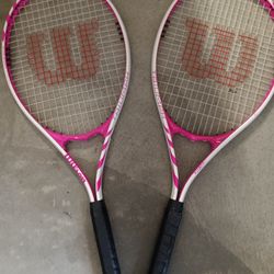 Wilson Triumph V-matrid  Stop Shoch Steered Purple Tennis 1/4 