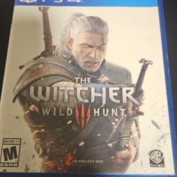 The Witcher 3 Wild Hunt For PS4