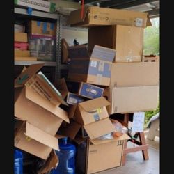  Boxes All Sizes & Packing And Bubble Wrap
