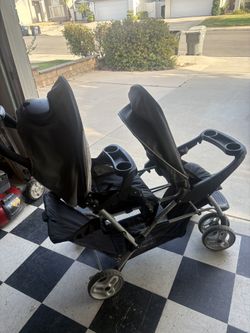 Double Stroller + Car Seat