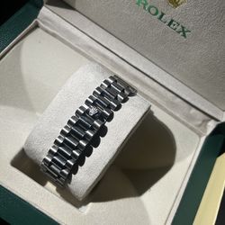 Custom Rolex’s Silver Men Fit