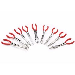 Brand New 9 Types of Pliers 11" Long Reach Pliers With Non-slip PVC Cushion Grip Handle
