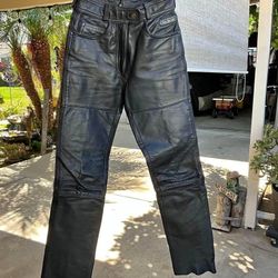 Womens Leather Pants 