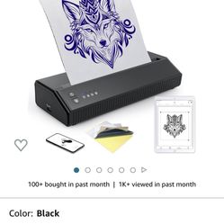 Bluetooth Tattoo Printer