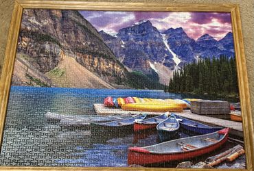 Puzzle And Frame
