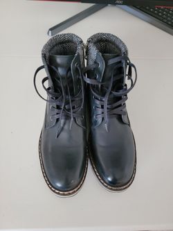 Mens Leather Boots sz 9