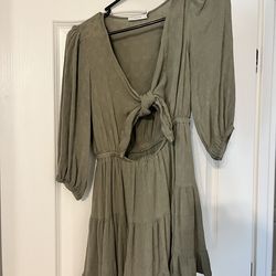 Olive dress