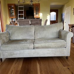 Pale Moss Sofa Bed