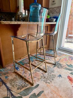 2 designer Barstools