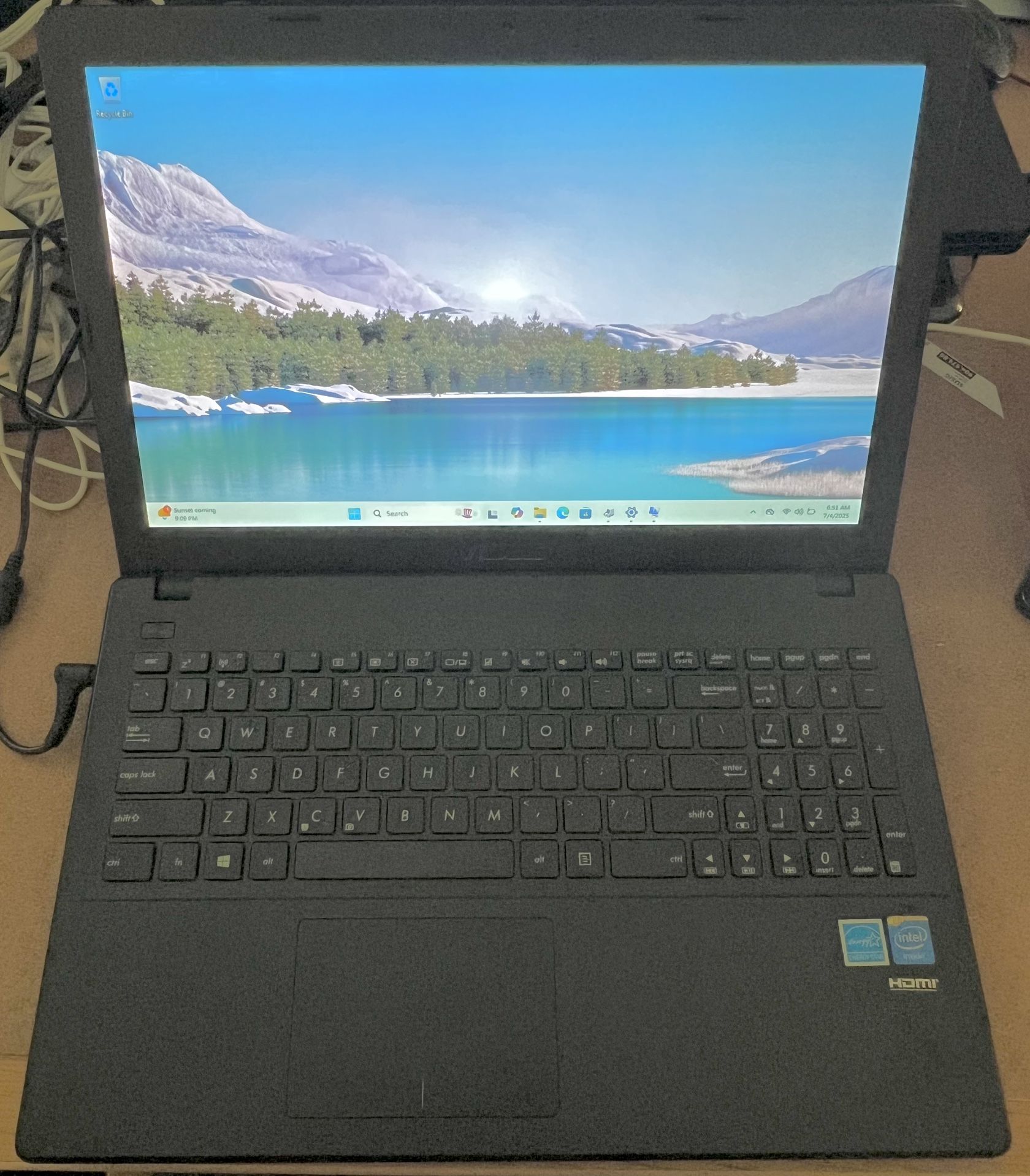 ASUS X551MA 15.4” Celeron-N2830 2.16GHz 4GB 500GB Win11Pro Office21