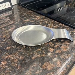 Large Spoon Rest (Silver)