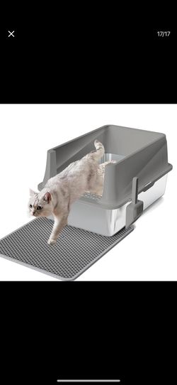 Xl Stainless Steel Litter Box
