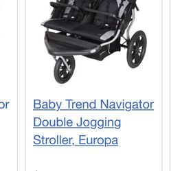 Babytrend Double jogger: Navigator 