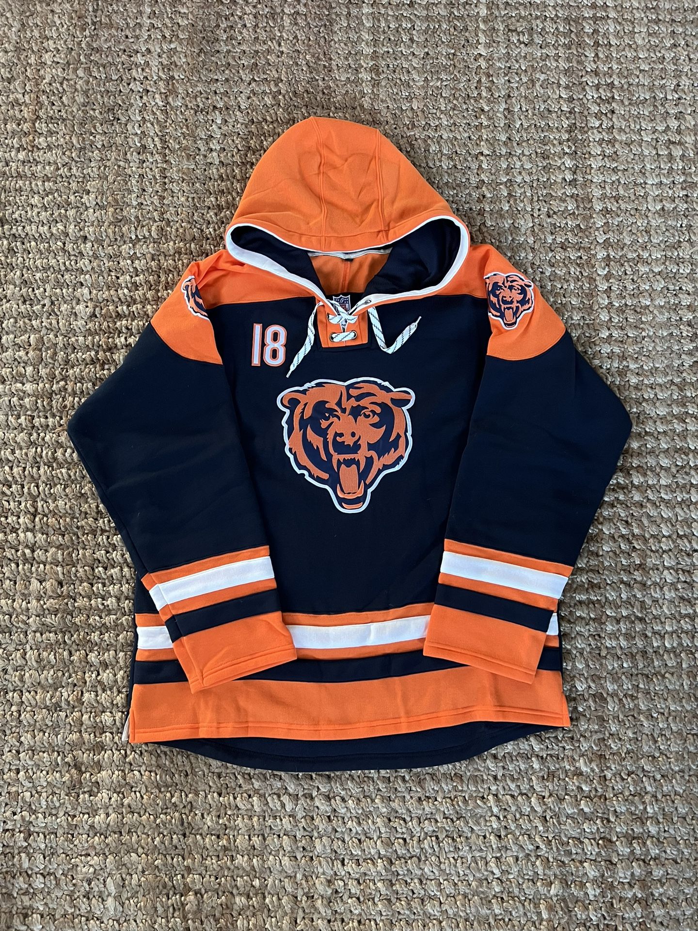 MENS CALEB WILLIAMS CHICAGO BEARS HOODIE 2XL XXL