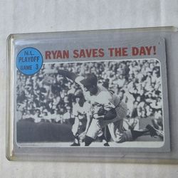 1970 Topps Ryan Saves Day !