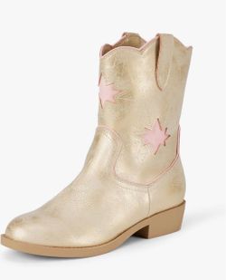 Amazon Essentials Girls' Western Cowboy Boots