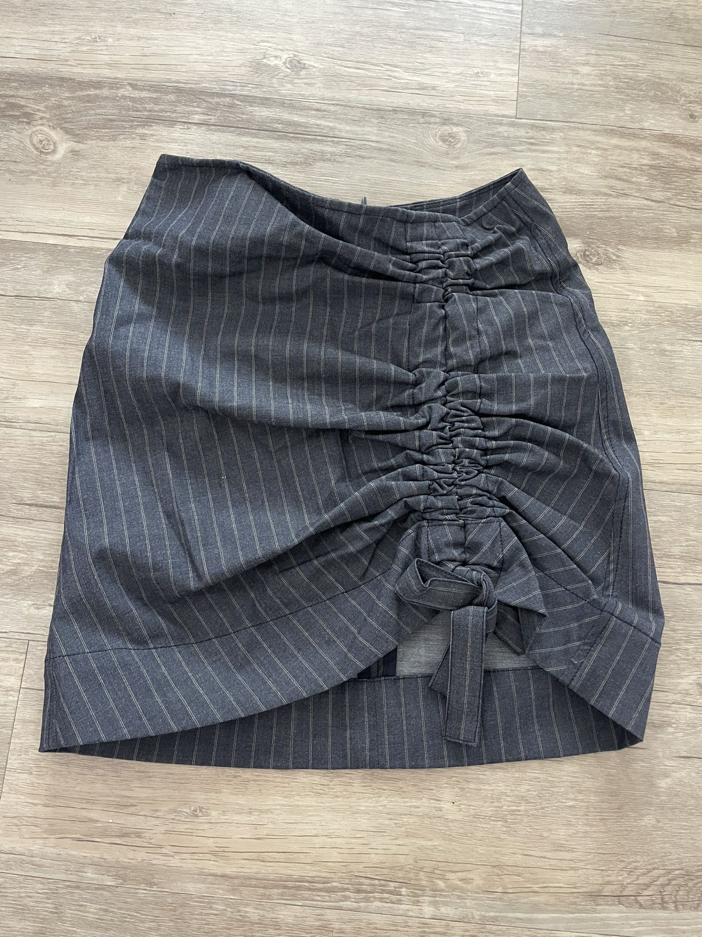 Ganni Pinstripe Mini Skirt 