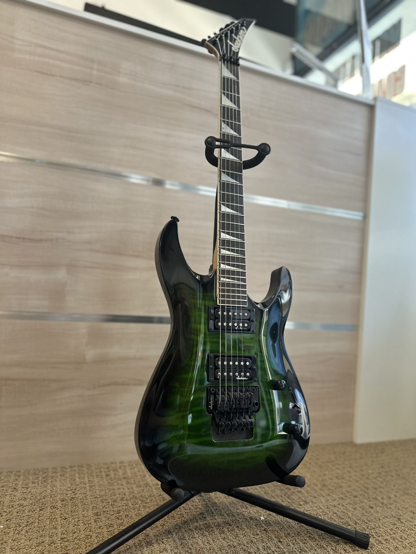 Jackson Green Electric Guitar 