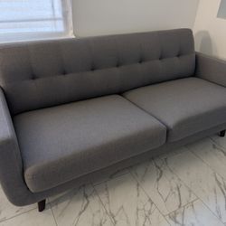 Living Spaces Allie Gray Sofa