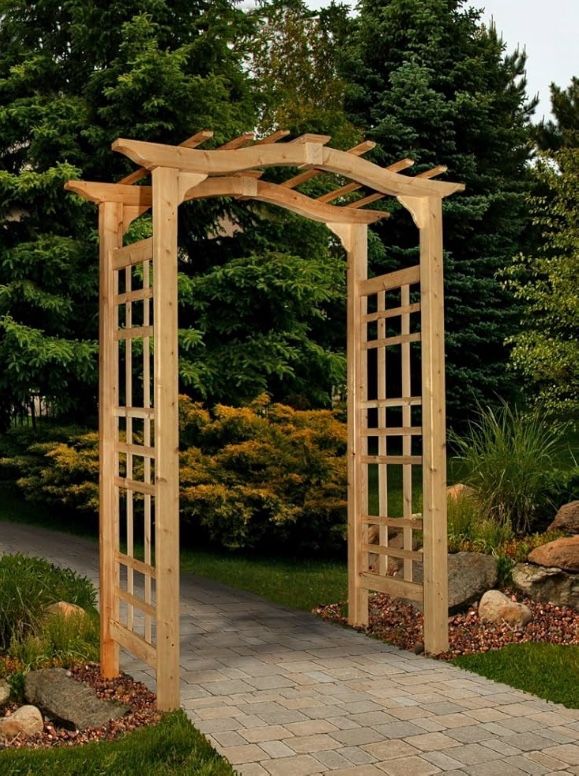 Wood Cedar Arbor new in box