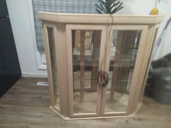 OAK Hutch China Cabinet 