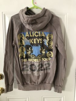 Alicia Keys 2022 The World Tour Hoodie Official Issue Size S Sweatshirt 