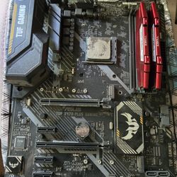  Computer Parts!! Asus TUF X470 Plus Wifi Motherboard /Ryzen 7 2700x/ 16 GB 3200mhz Ram Kit