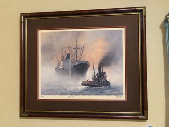"Arrival" Signed Numbered Maritime Art Print