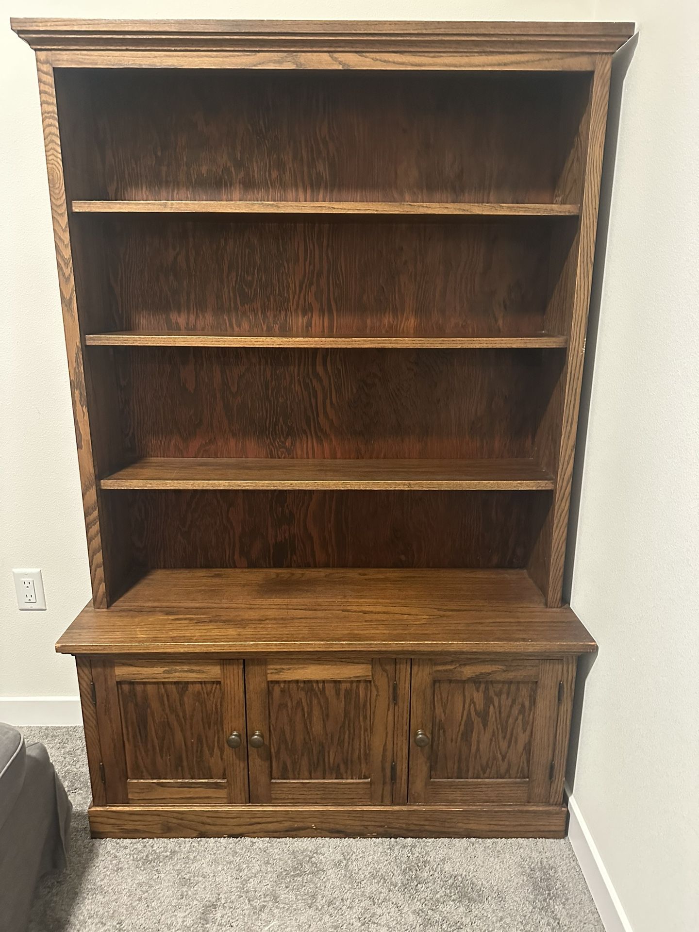 Solid Oak Cabinet