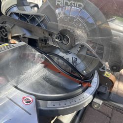 Miter Saw With Stand Included $280 Or Best Cash Offer