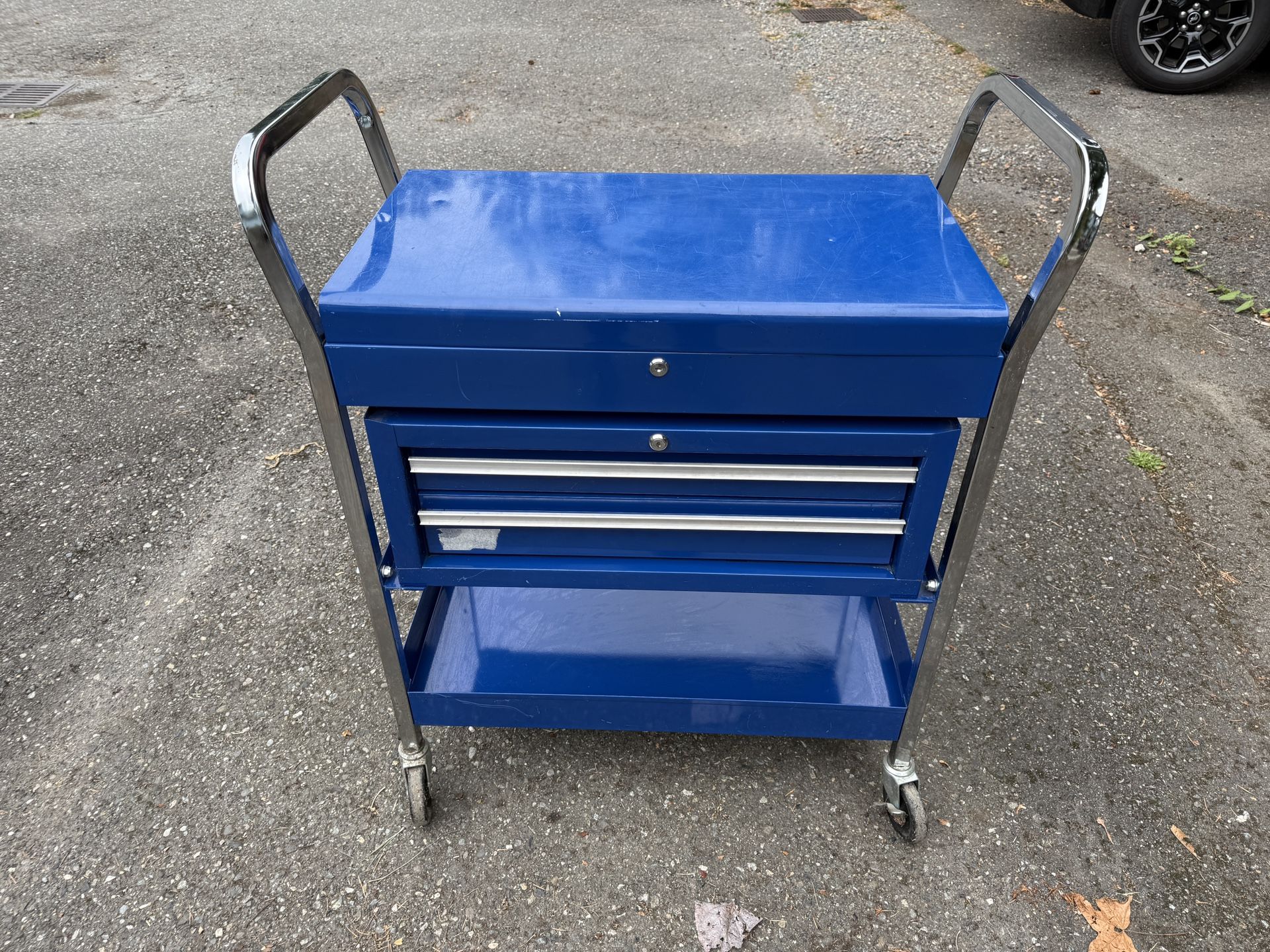 Sunex Brand  - Two Drawer Mobile Tool Cart