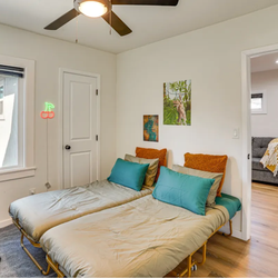 Two unused twin beds  😴