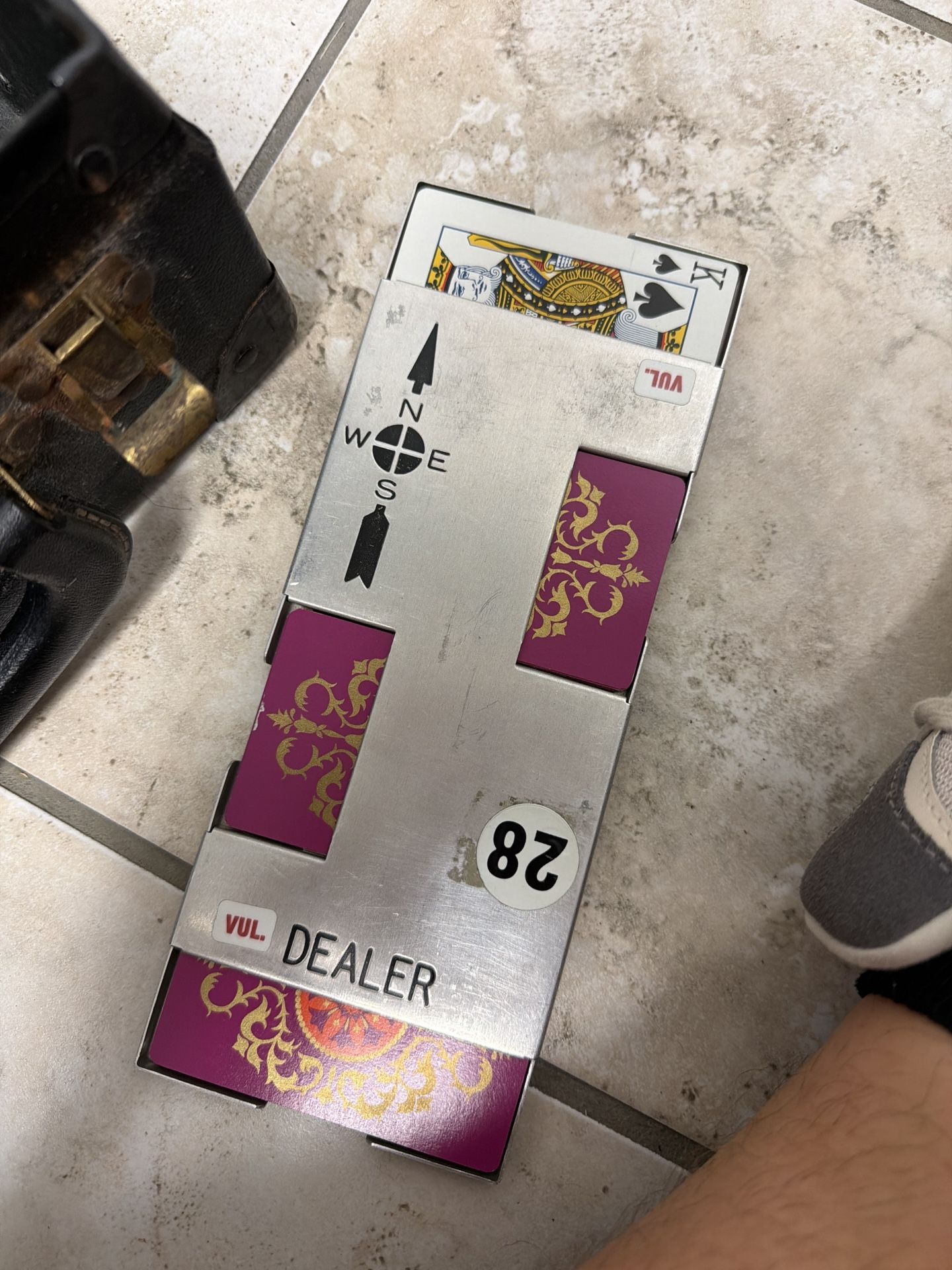 Bridge Board Game And Carrying Case