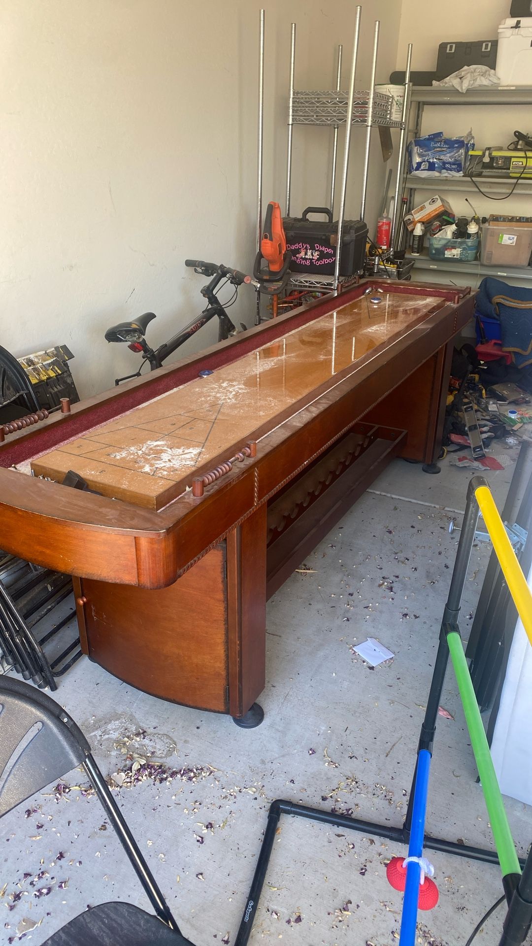 Shuffleboard Table $250