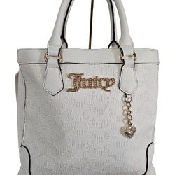 Pre-loved Juicy Couture White Tote Bag