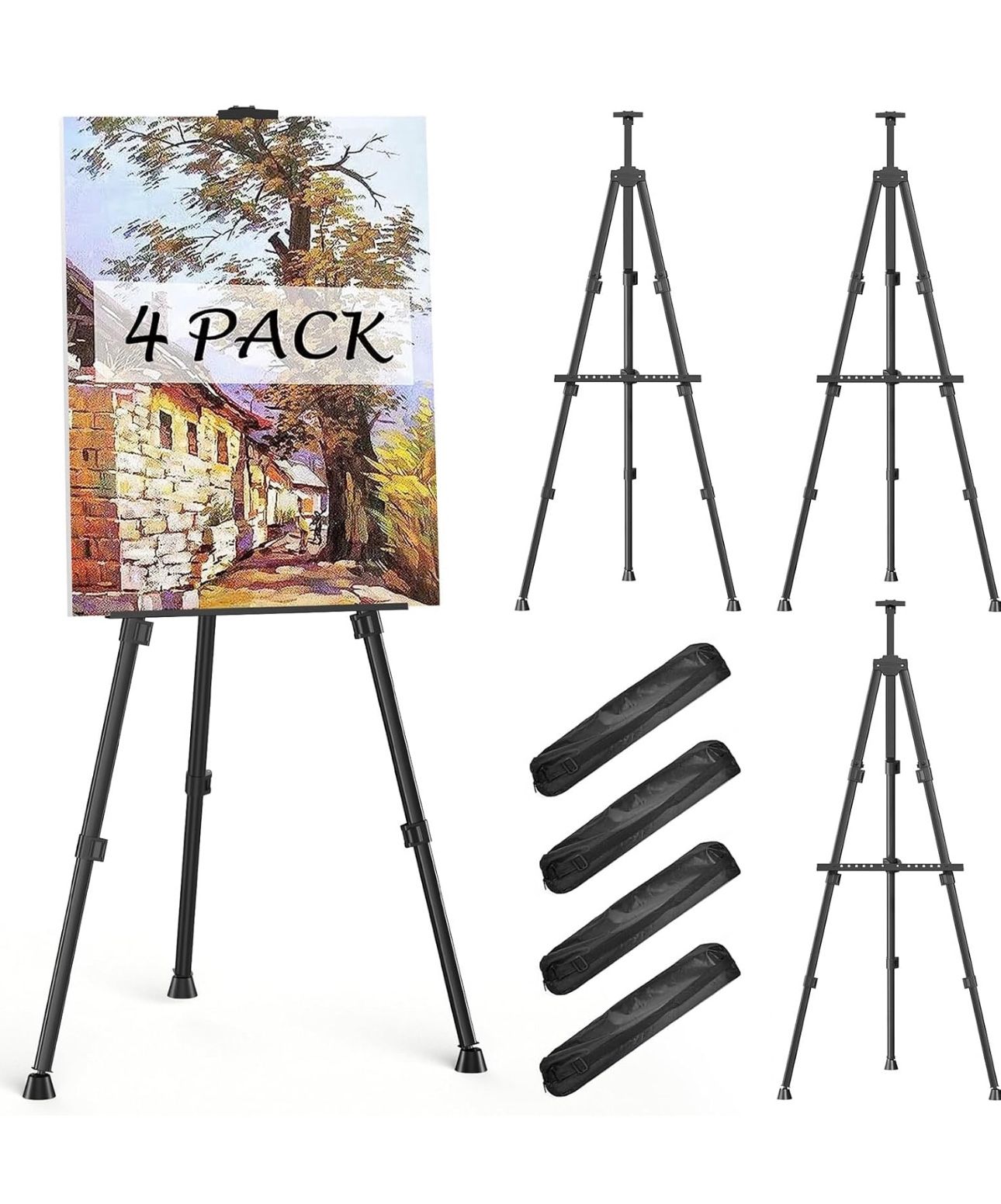Easels for Painting Canvas, Aredy 66"