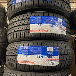 195 55 15 tires new set
